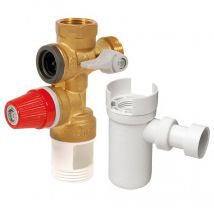 Kit Groupe De Sécurité Droit Standard - Eau Douce + Entonnoir Siphon Dipra - Bricoman