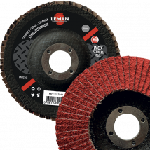 Boite De 10 Disques À Lamelles Céramique Pour Métal Expert Ø 125 Grain 40 Alésage 22,23mm Bombé - Bricoman