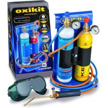 Chalumeau Bi Gaz Pro Oxykit 3300°c Kemper Avec Réducteurs Gaz Manomètres +2 Pointes Kit Complet Brasage Et Soudage - Bricoman