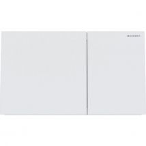 Geberit Sigma70 Plaque De Déclenchement - 2 Boutons - Blanc Mat - Bricoman