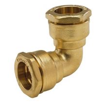 Raccord Laiton Pour Tube Pe - Coude 90 Degrés Égal - Diamètre 25 - Arco - Bricoman