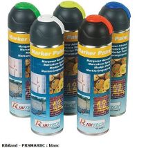 Marqueur Blanc En Spray 400ml Marker Paint Prsmarbc Ribiland - Bricoman