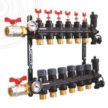 Collecteur Polymere 6 Circuits Pour Plancher Chauffant - Bricoman