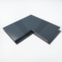 Angle 90° De Couvertine Aluminium Prélaqué 15/10 (gamme 320-xl, Ral 7016 Satine Gris Anthracite) - Tecnomat
