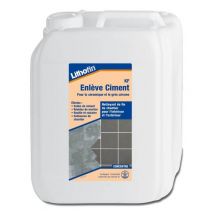 Lithofin Kf Enlève Ciment 5 L - Nettoyant Carrelage Céramique Fin De Chantier - Bricoman