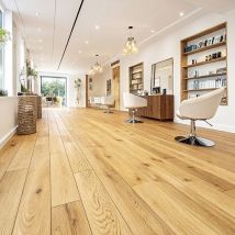 Parquet Chêne Massif Verni Brosse Rustique Naturel Soleil D'Occitanie 150x15mm -certifié Fsc 100% - Bricoman
