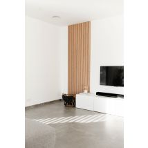 Panneau Mural : Maestro Latt (pack De 2) Bois Naturel / Fond Bois Naturel 1,25m - Bricoman