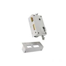 Serrure 3 Points 73 A2p* Sans Cylindre Blanc Gauche Bricard 73072 - Bricoman