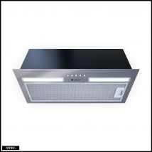 Hotte Casquette Aspirante Silencieuse - 60 Cm - 320 M3/h - Hadario - Inox - Bricoman
