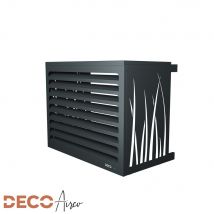 Cache Climatiseur Decoairco Taille Xs Gris Anthracite (h:65, L:80, P:45cm) - Bricoman