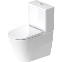 Duravit D-neo Wc Suspendu Pour Combinaison, À Faible Débit, Sans Rebord, 370x580 Mm, 2002092000, Farbe: Blanc - Bricoman