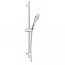 Ensemble Inouie, 3 Jets, Barre Inox Ø18x600mm, Flexible Pvc 1,75m - Tecnomat