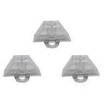 50 Cales De Fixation Pour Plaque Nervurée À Onde Greca Translucide - Bricoman