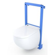 Wc Broyeur Suspendu Watermatic W40sp Silence Avec Abattant - Bricoman