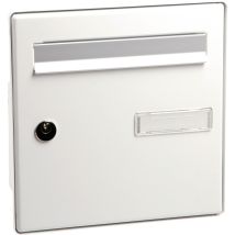 Façade Blanche De Boîte Aux Lettres - Côté Extérieur - Decayeux - Bricoman