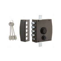 Thirard - Serrure En Applique À Clé Pour Porte D'Entrée, 154x140mm, 3 Pts, Gauche, 3 Clés - Thirard - Bricoman