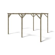 Carport, Abri De Voiture 3x4 M - 12 M2 - Car13 - Altanka - Tecnomat
