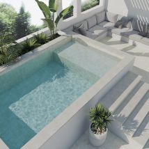 Carrelage Piscine Piscine Bali Marble Sand 11x11 Cm - Bricoman