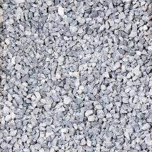 Gravier Marbre Bleu / Gris 8-16 Mm - Sac 20 Kg (0,4 M²) - Ro'ma Nature - Bricoman