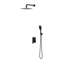 Colonne De Douche Sacramentoencastrable Couleur : Noir Mat - Bricoman