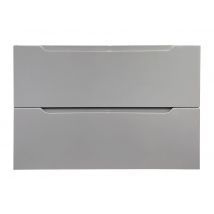 Mobile Sotto Lavabo Sospeso 80 Cm Grigio - Stefanie - Bricoman