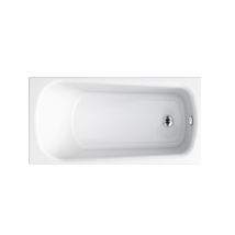 Baignoire Rectangulaire Gain De Place 140x70 Cm Nao Encastrable (sans Tablier) - Bricoman