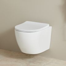 Cuvette Wc Suspendu Gain De Place Sans Bride Effet Vortex Turbi - Bricoman