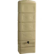 Récupérateur D'Eau Mural Déco Bellijardin - 300 L - Beige - Bricoman