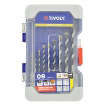 9 Forets Béton Gradués Slr Ø 3 À 12mm - Bricoman