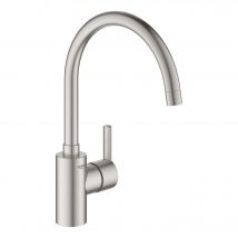 Grohe Feel, Mitigeur Monocommande Évier, Supersteel (32670dc2) - Bricoman