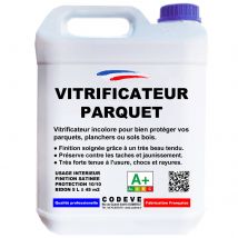 Vitrificateur Parquet - 20 L - Codeve Bois - Pour La Protection De Votre Parquet, Plancher Ou Sol En Bois. - Bricoman