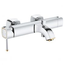 Grohe Grandera Mitigeur Baignoire - Avec Support Douchette - Chrome/doré - Bricoman