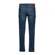 Jean De Travail Multipoches Denim Stretch Slim Diadora Stone Denim M - L - Bricoman