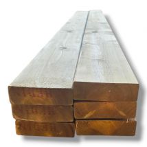 Paquet De 6 Lattes En Pin Traité Classe Iv R5 4.5x14.5x225 Cm - Bricoman