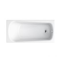 Baignoire Rectangulaire Gain De Place 150x70 Cm Nao Encastrable (sans Tablier) - Bricoman