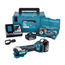 Outil Multifonctions 18v Lxt (2x5,0 Ah) En Makpac - Makita Dtm52rtjx1 - Bricoman