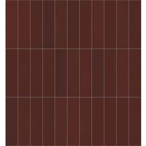 Carrelage Zellige Paris Rouge Brillant 8x31.5 Cm - Bricoman
