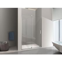 Nala Porte Pour Installation En Niche Type Walk-in Coulissante H 200, Cadre Chromé Réversible Cm.160 Réglable 156-160 Cm - Tecnomat