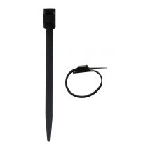 Lot De 10 Colliers De Câblage 6x114mm - Noir - Zenitech - Bricoman