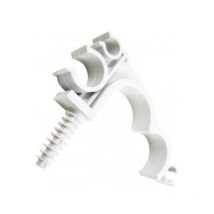 Sachet De 15 Attaches Pour Climatisation Fix-ring Clim Ing Fixations - Pour Tuyaux Et Fils - Ø32-25mm - Bricoman