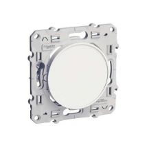 Schneider Electric - S525666 - Odace Obturateur Blanc Grif - Bricoman