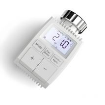 Tête Thermostatique Connectée Zigbee Universelle Avec Ecran Lcd - Silamp - Bricoman