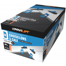 700 Croisillons Autonivelants "maxi" À Cale En "i" 3mm (carrelage De 12 À 26mm) Pavilift - Bricoman