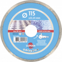 Discos Diamantados Ceramica D.115 Banda Continua Lisa Gama Orange Leman - Bricoman