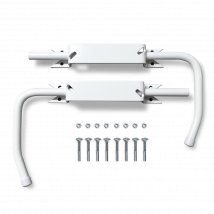 Bloque Volet Blanc - La Paire Standard Pour Volet Bois - Bricoman