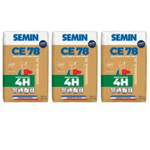 Lot De 3 Enduits Pour Réaliser Les Joints De Plaques De Plâtre Ce 78 Rapide Semin - Temps De Prise 4 Heures - Intérieur - Sac De 25 Kg - Bricoman