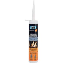 Geb - Mastic Réfractaire Calorygeb Noir Cartouche 310ml - 103554 - Tecnomat