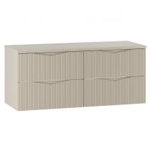 Meuble Sous-vasque 120cm Plan De Toilette Tao Cachemire - Bricoman