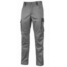 U-power - Pantalon De Travail Gris Foncé Stretch Et Slim Crazy - Gris Foncé - M - Bricoman