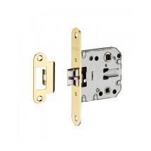 Thirard - Serrure Encastrable À Condamnation Pour Salle De Bain Et Toilette, Axe 50mm, Entr'axe 47 Mm, Bouts Ronds - Thirard - Bricoman